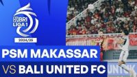Bali United Kalahkan PSM Makassar 2-0, Mirza Mustafic Cetak Gol Kilat di 33 Detik