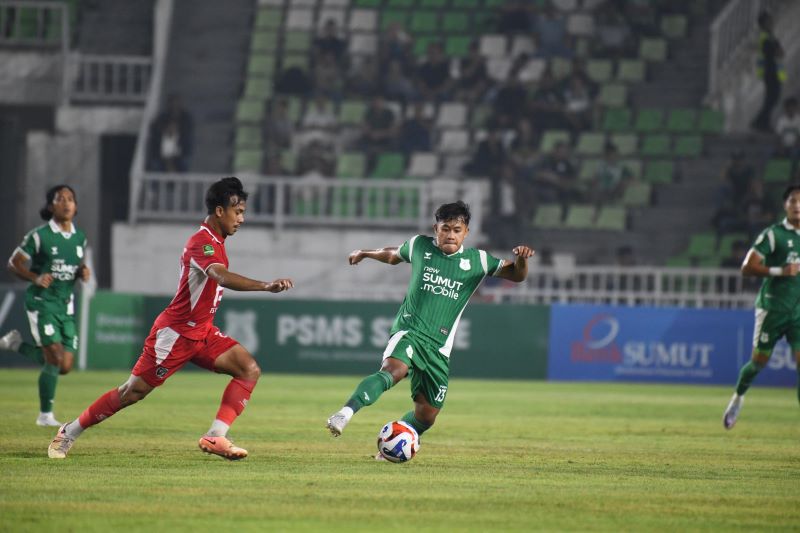 PSMS Medan Bungkam Bekasi City 2-1 di Stadion Utama Sumut, Misi Putaran Kedua Liga 2 Berbuah Manis