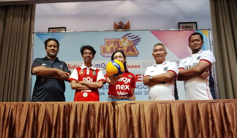 Falcons Medan Siap Tempur di Dua Laga Kandang Proliga 2026, Target Menang Demi Tembus Papan Atas
