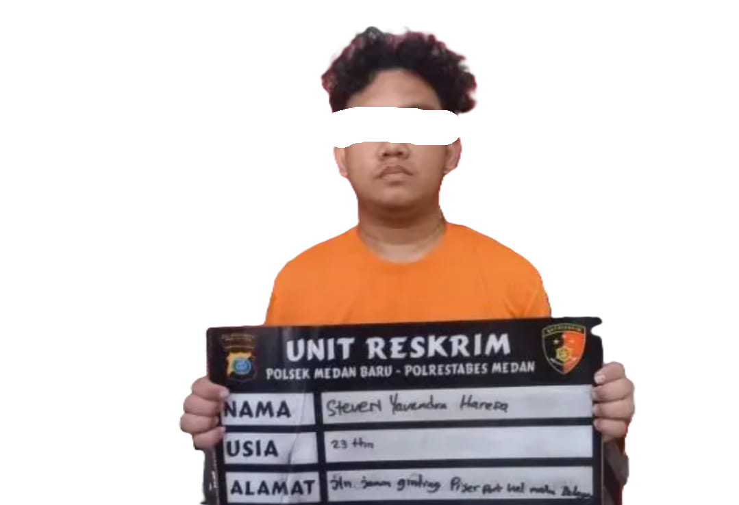 Pelaku Curanmor Dibekuk Polsek Medan Baru, Motor Korban Dicuri Saat Terparkir