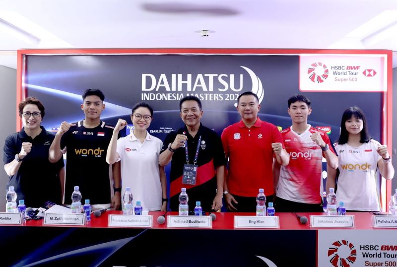 Bertabur Bintang Dunia, Daihatsu Indonesia Masters 2026 Siap Guncang Istora GBK