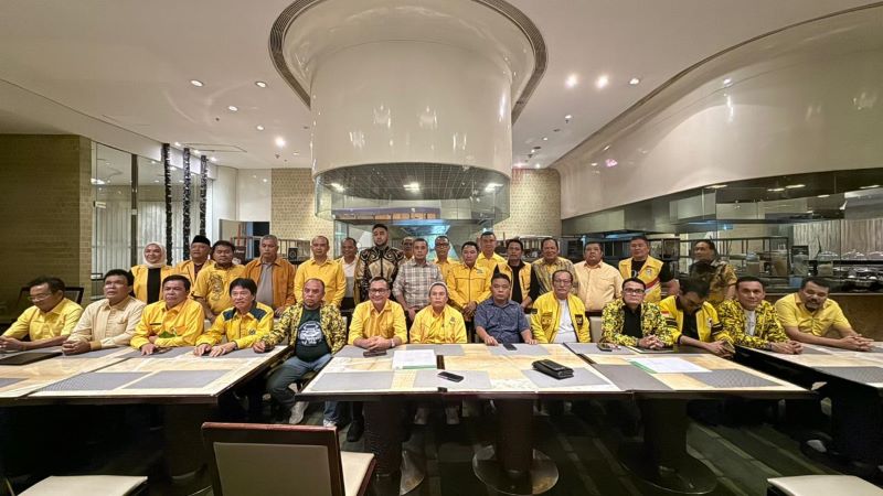 31 Ketua DPD Golkar Kabupaten/Kota Sumut Solid Dukung Andar Amin Harahap di Musda XI