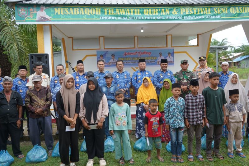 Wakil Bupati Asahan Salurkan 500 Paket Sembako untuk Warga Terdampak Banjir di Desa Sei Dua Hulu