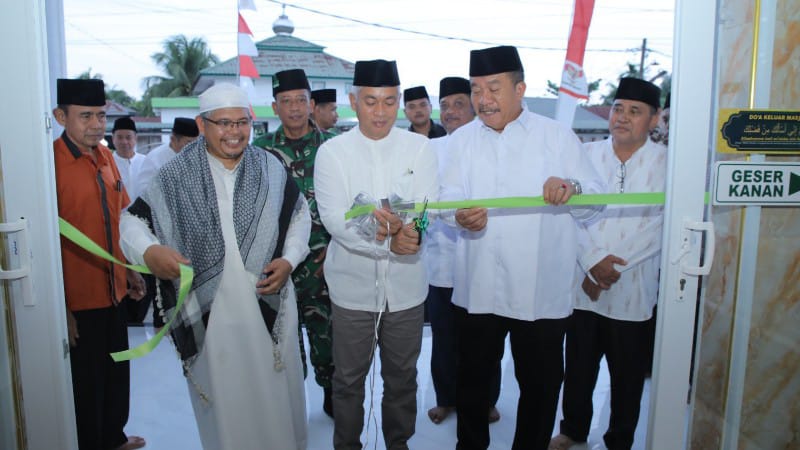 Bupati Asahan Resmikan Masjid Al-Ikhlas Saat Safari Ramadhan 1447 H