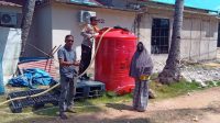 Dua Pekan Air Bersih Masih Bermasalah di Batam, Polsek Batu Ampar Kawal Pendistribusian