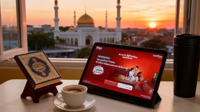 Telkomsel Hadirkan Promo IndiHome Rp50 Ribu Selama Ramadan 2026