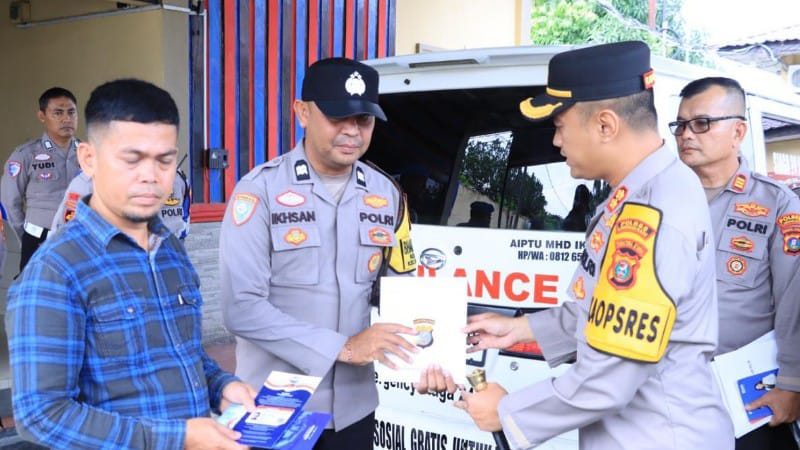 Miliki Ambulans Mandiri, Kapolres Labuhanbatu Berikan Reward untuk Aiptu Ihsan