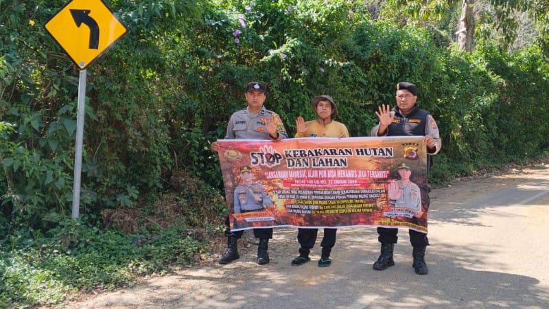 Patroli dan Sosialisasi Intensif Menjelang Musim Kemarau