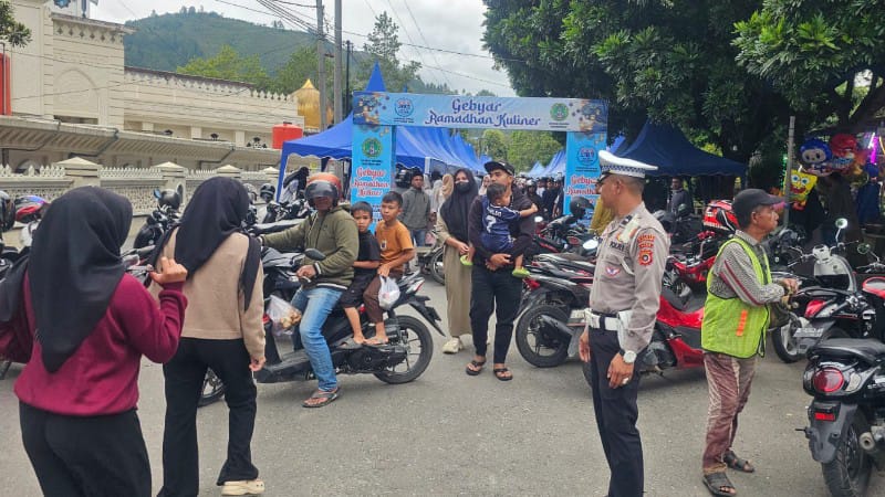 Polres Aceh Tengah Intensifkan Pengamanan Arus Lalu Lintas Saat Ramadan