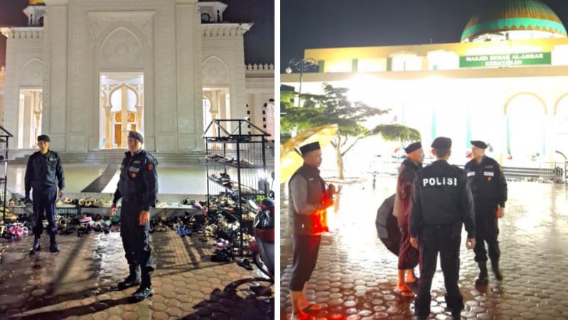 Polres Aceh Tengah Kawal Salat Tarawih Selama Ramadhan