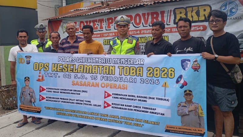 Polres Labuhanbatu Gelar Operasi Keselamatan Pengemudi Travel