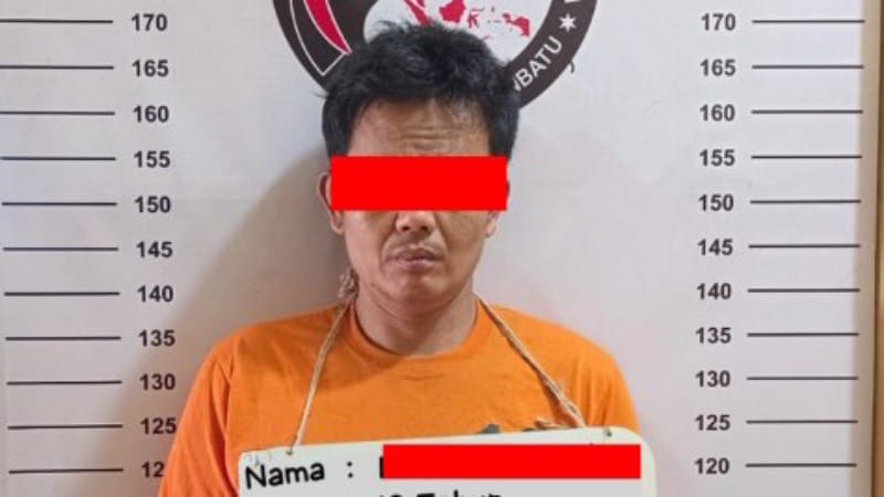 Polres Labuhanbatu Tangkap Pengedar Sabu di Kebun Sawit
