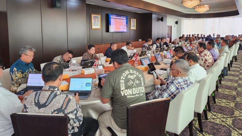Sekda Aceh Hadiri Rapat Konfirmasi Renaksi K/L dan R3P di Bappenas