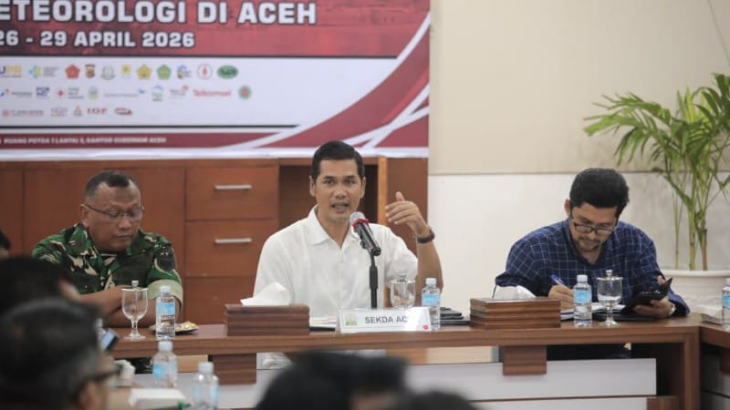 Sekda Aceh Instruksikan Percepatan Huntara dan Stok Logistik Sebelum Ramadan 1447 H