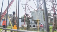 Tidak Miliki Izin PBG, Pemkab Deli Serdang Tertibkan Tower Milik PT Tower Bersama