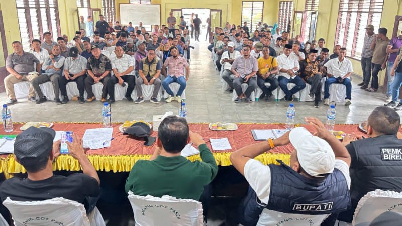 Wagub Aceh Pastikan Warga Bireuen Dapat Hunian Tetap Pasca Bencana