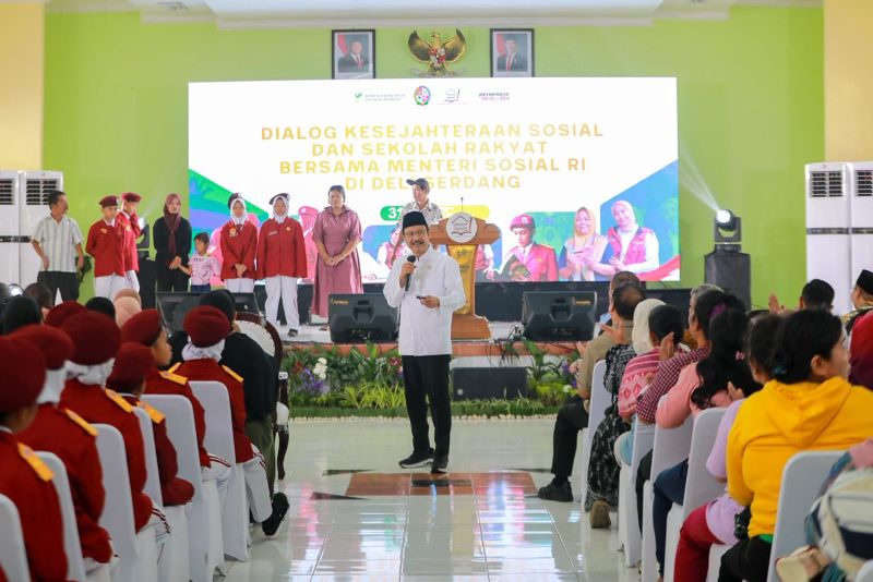 Gus Ipul Kunjungi SRMP 1 Deli Serdang: Sekolah Inklusif untuk Semua Anak