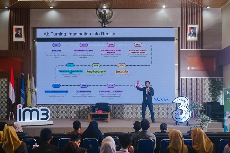 Indosat dan Nokia Luncurkan Program GENsi di Palembang Siapkan Talenta AI Masa Depan Indonesia