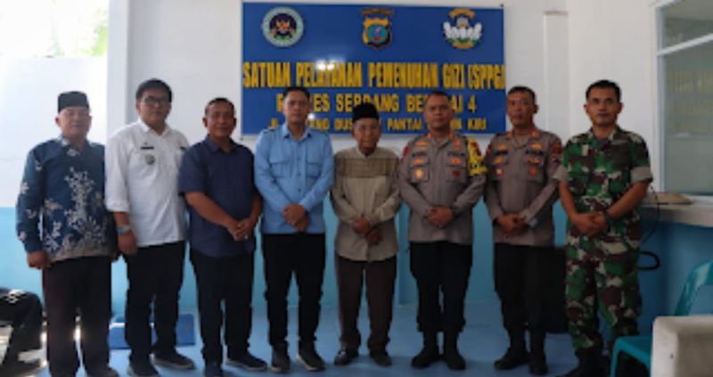 Kapolres Sergai Resmikan Gedung SPPG IV Kemala Bhayangkara di Pantai Cermin