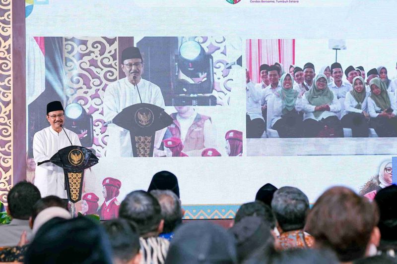 Gus Ipul Ajak Operator Data Desa dan Pilar Sosial Perkuat Pemutakhiran DTSEN di Jombang