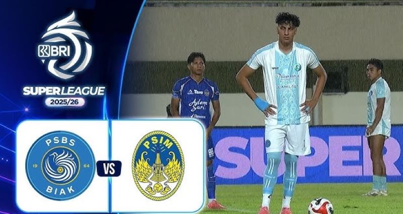 PSIM Yogyakarta Pesta Gol 4-2 atas PSBS Biak, Ze Valente Bersinar di Pekan ke-23 BRI Super League