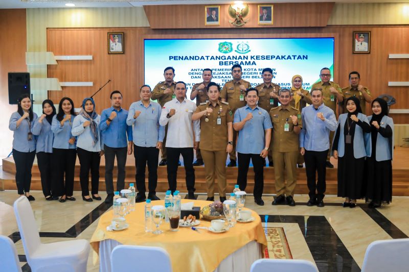 Tandatangani Kesepakatan Bersama, Pemko Medan Perkuat Kerja Sama dengan Kejaksaan Kawal Pembangunan Berintegritas