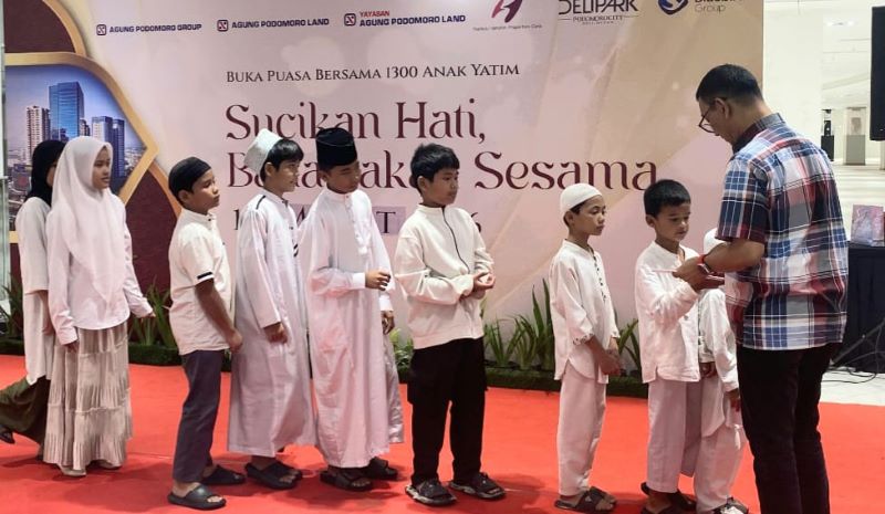 Berbagi Berkah Ramadan Delipark Mall Beri Pengalaman Tak Terlupakan Anak Panti Asuhan Diajak Nobar dan Bukber