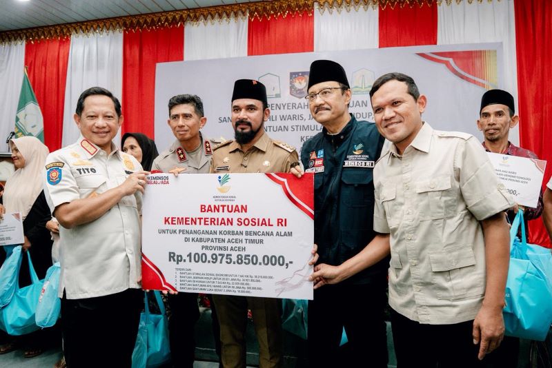 emerintah Salurkan Rp100 Miliar Lebih untuk Korban Bencana di Aceh Timur