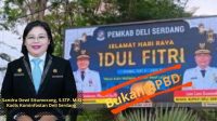 FOTO KLIK_Pemkab Deli Serdang Bantah Videotron Idulfitri di Medan dari APBD Pemkab Deli Serdang Bantah Videotron Idulfitri di Medan dari APBD