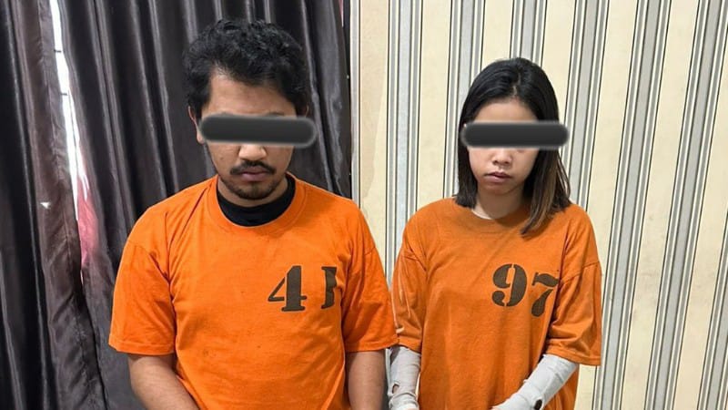 Polres Karo Tangkap Pasangan Pemilik Pil Ekstasi di Karaoke Berastagi