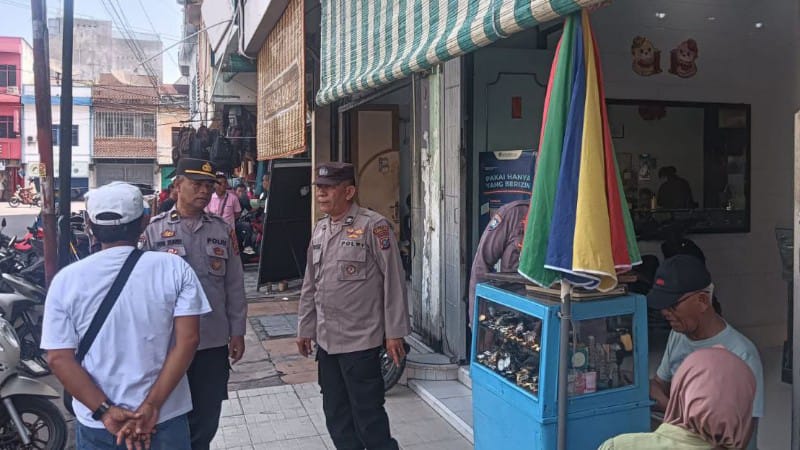 Polres Tebing Tinggi Intensifkan Himbauan Kamtibmas Jelang Idul Fitri