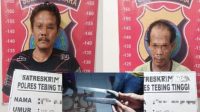 Polres Tebingtinggi Ringkus Dua Pelaku Pembunuhan Dedy Samosir