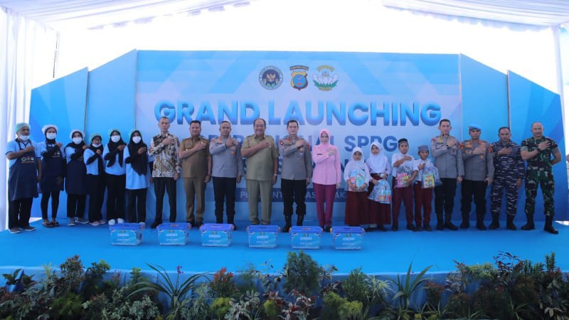 Wakapolda Sumut Resmikan Satuan Pelayanan Pemenuhan Gizi di Asahan