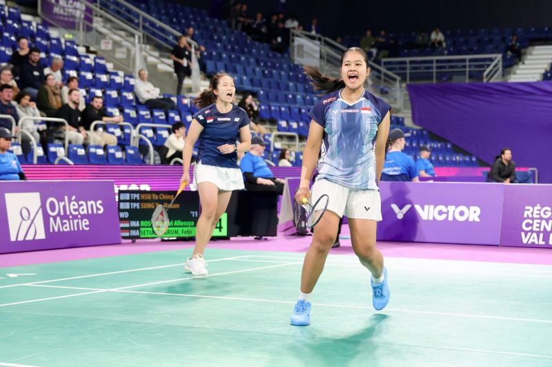 Rachel/Febi Hajar Wakil Chinese Taipei dan Melaju ke Semifinal Orléans 2026