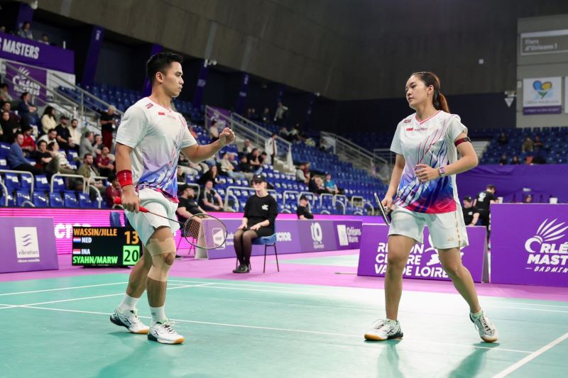 Amri/Nita Tampil Dominan di Orléans Masters 2026, Tiket Perempat Final Diamankan