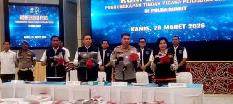 Polisi Bongkar Judi Online di Royal Condominium Medan, Omset 2 Tahun Capai Rp 7 Miliar