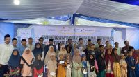 Pertamina EP Pangkalan Susu Gelar Syukuran Tajak Sumur PPT-A1 di Hamparan Perak, Santuni 168 Anak Yatim
