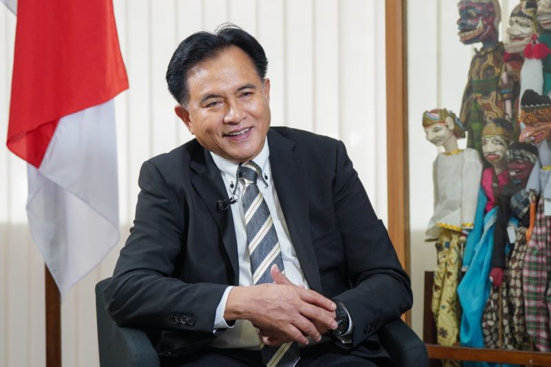 Yusril: Rehabilitasi Delpedro Sudah Dipenuhi, Ganti Rugi Harus Lewat Praperadilan