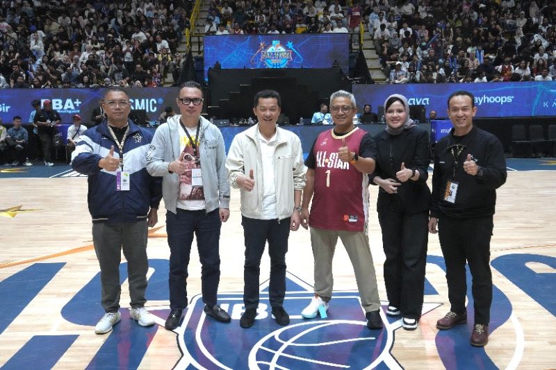 Wamenpora Taufik Hidayat Hadiri IBL All-Star 2026 di Bandung, Bukti Basket Indonesia Kian Bergairah