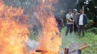 Gerak Cepat, Polres Karo Berangus Barak Narkoba dan Judi