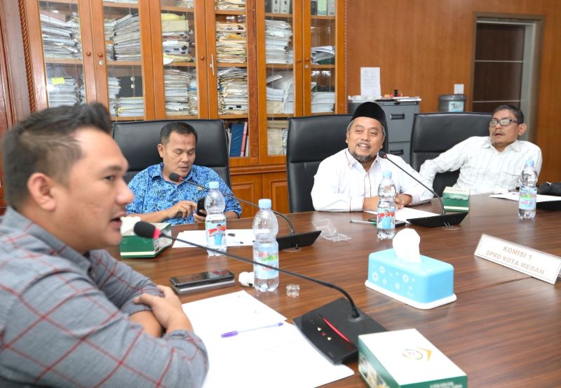 Komisi 1 DPRD Kota Medan Gelar RDP Terkait Dugaan Penyalahgunaan KKPD oleh Camat Medan Maimun