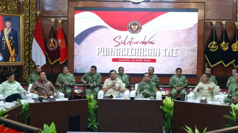 Menhan Sjafrie Kumpulkan Purnawirawan TNI di Kemhan, Bahas Strategi Pertahanan hingga Tambahan 150 Batalyon