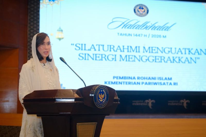 Halal Bihalal Kemenpar Jadi Momentum Perkuat Kinerja, Menpar Widiyanti Dorong Kolaborasi Pariwisata Indonesia