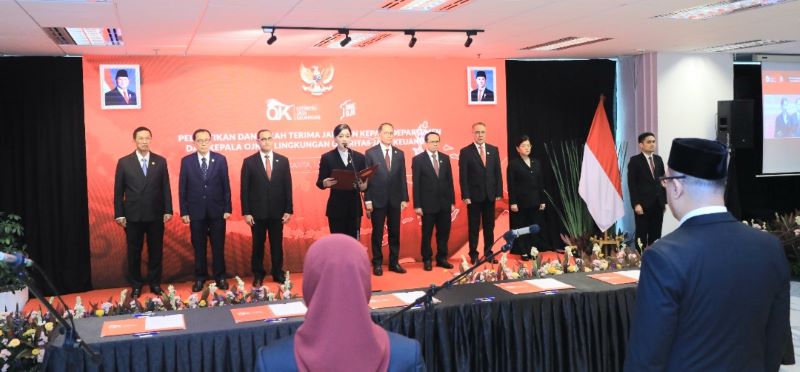 OJK Lantik Lima Pejabat Strategis untuk Perkuat Pengawasan Sektor Keuangan