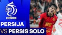 Persija Jakarta Pesta Gol 4-0 atas Persis Solo di SUGBK