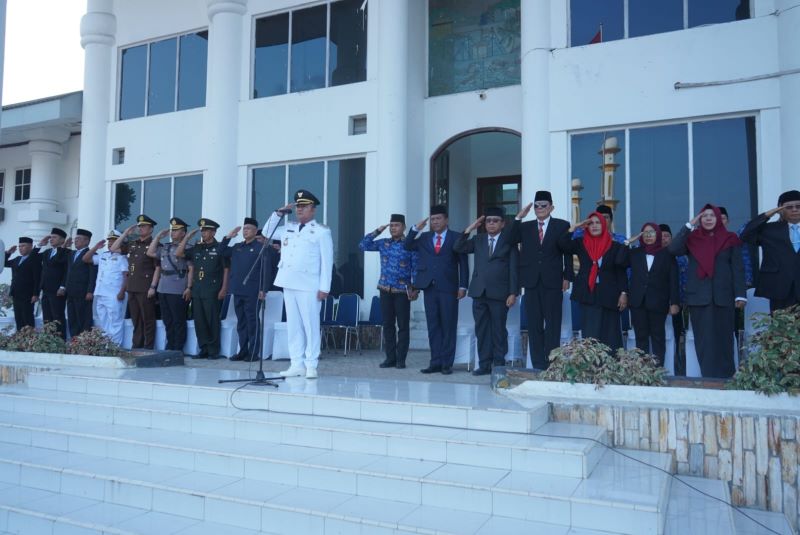 Pimpin Upacara Hari Otonomi Daerah ke-XXX Tahun 2026, Wakil Bupati Asahan Sampaikan Amanat Mendagri