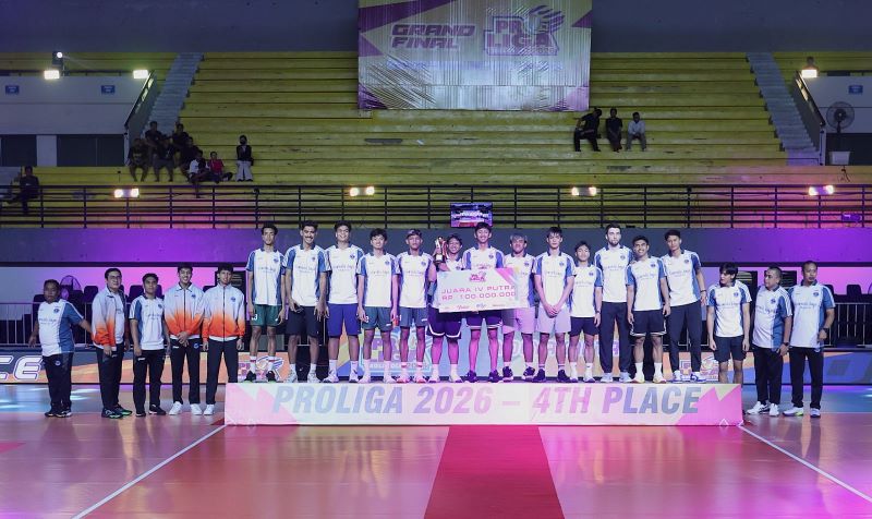 Samator Raih Gelar Peringkat Ketiga Proliga 2026