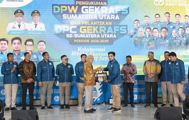 Wagub Sumut Ajak Anak Muda Kuatkan Potensi Daerah Lewat Ekonomi Kreatif