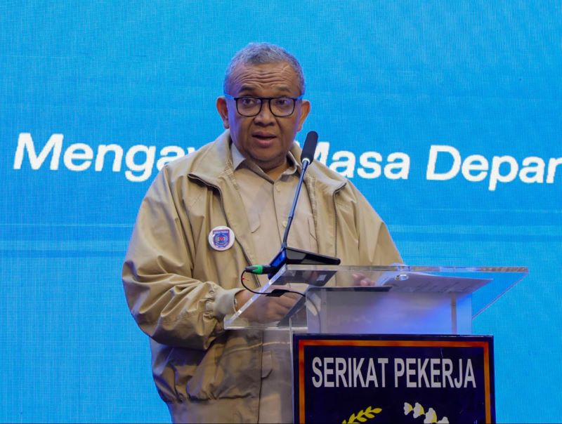 Wamenaker, kompetensi kerja, sertifikasi tenaga kerja, dunia kerja Indonesia, Afriansyah Noor, pelatihan vokasi, Sucofindo, hubungan industrial.