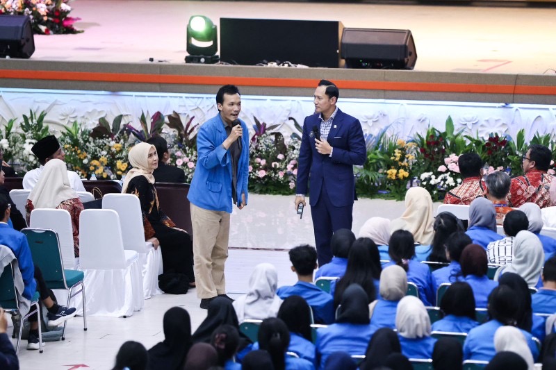 Di Hadapan Ribuan Mahasiswa UNPAM, Menko AHY Tegaskan Pembangunan SDM Fondasi Utama Kemajuan Bangsa
